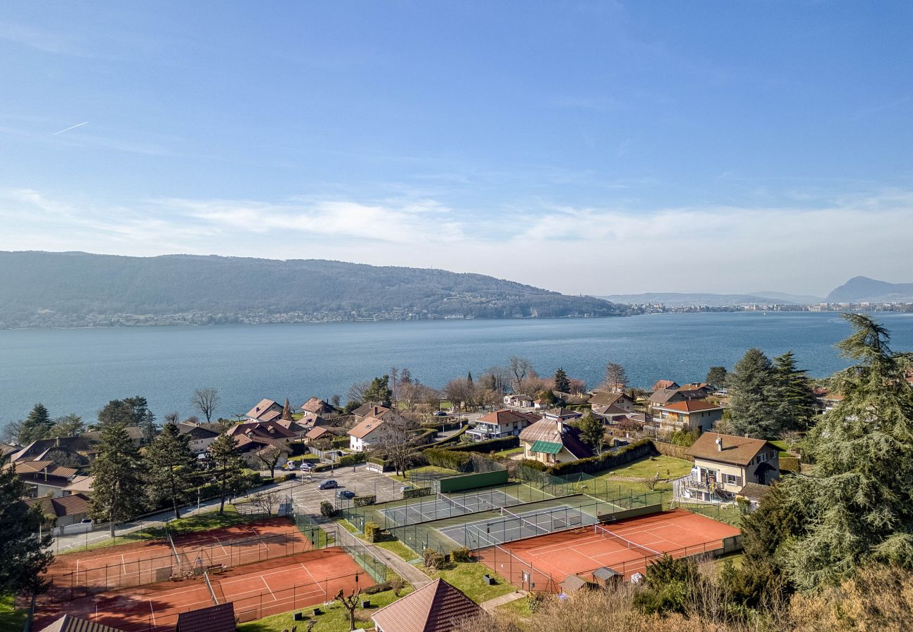 Villa en Veyrier-du-Lac - Wooden Villa 4* - Vue lac & grande terrasse